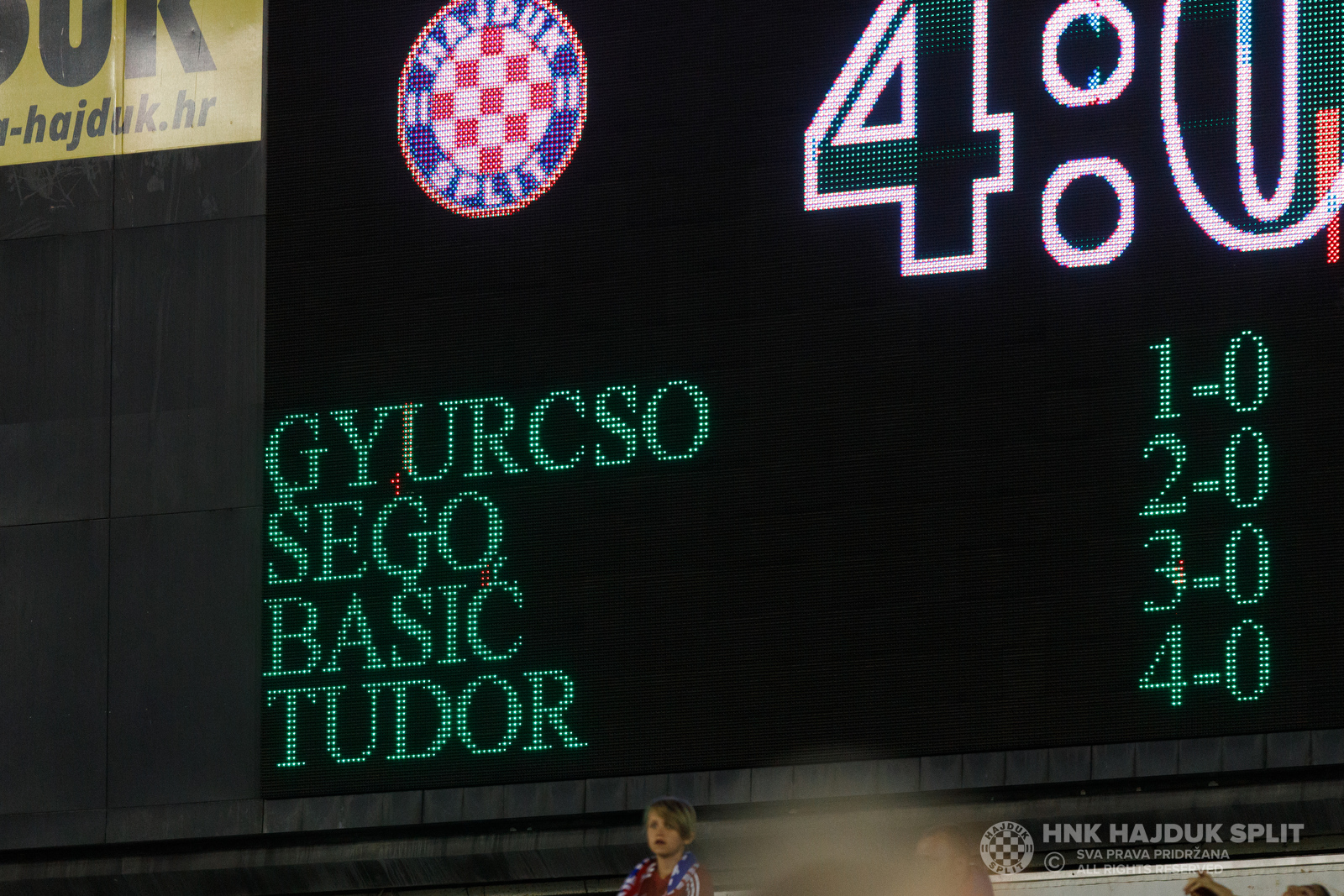 Hajduk - Gornik Zabrze 4-0